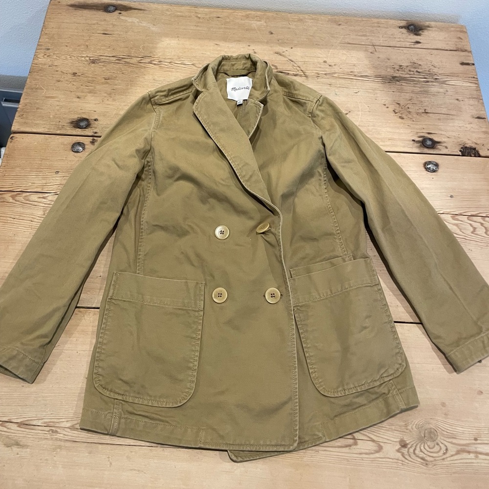 Madewell Tan Utility Jacket Size Small